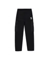 Moncler Logo Neoprene Track Pants In Black