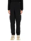 Moncler Men Jogging Pants With Logo In Black