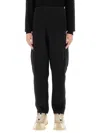 Moncler Men Jogging Pants With Logo In Black