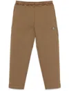 Moncler Year Of The Snake Track Pants In Brown