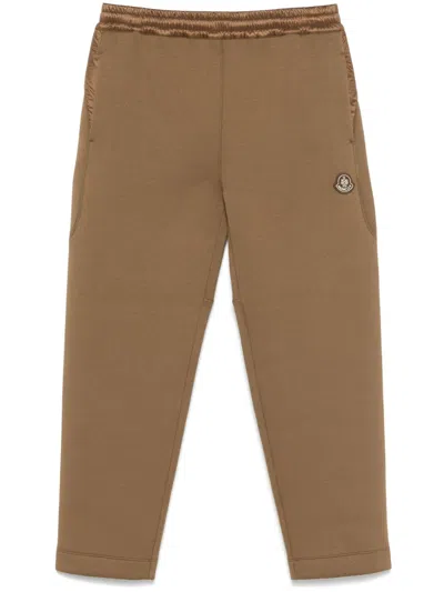 Moncler Year Of The Snake Track Pants In Brown