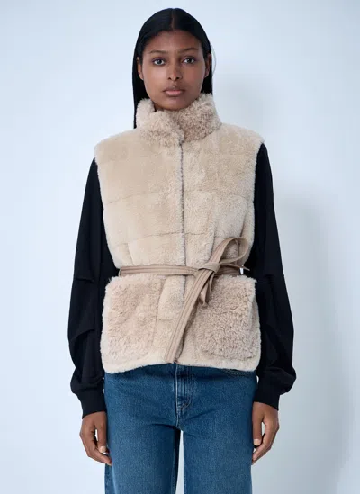 MONCLER JOUI TEDDY DOWN VEST