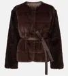 Moncler Jouillat Faux-fur Down Jacket