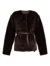 Moncler Jouillat Jacket - Women's - Polyester In Brown