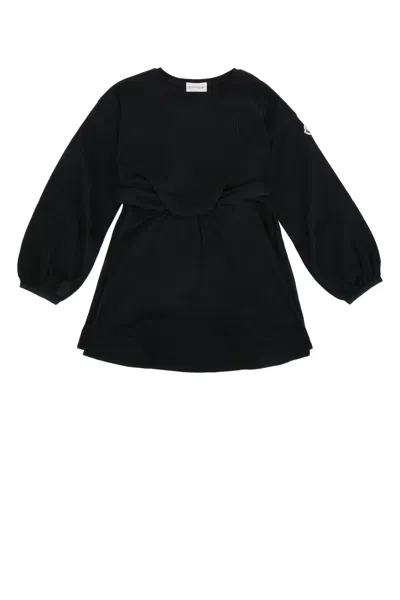 Moncler Jr Dress In Black