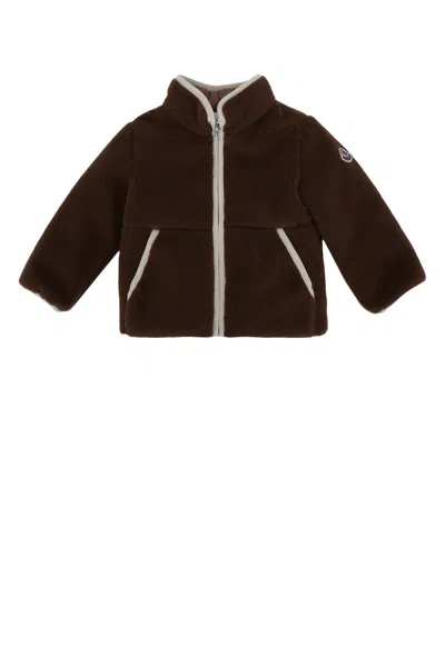 Moncler Kids'  Jr Duxent Jacket In Brown