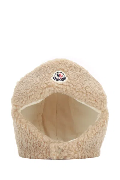 Moncler Jr Hat In Neutral