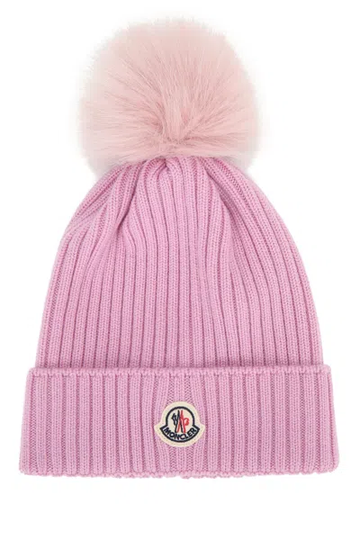Moncler Jr Hat In Pattern