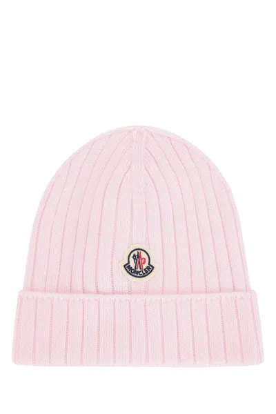 Moncler Jr Hat In Pink