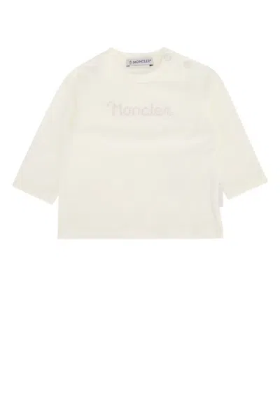 Moncler Jr Knitwear Clothing Ensemble + Box In Cream