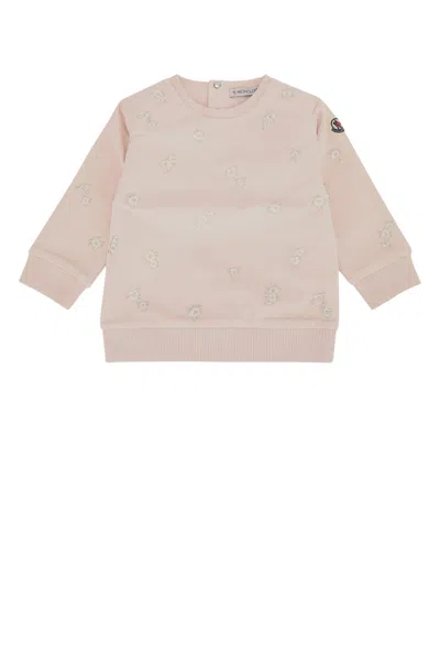 Moncler Jr Knitwear Clothing Ensemble In Pink