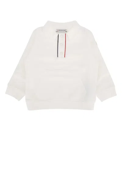 Moncler Jr Knitwear Clothing Ensemble In White