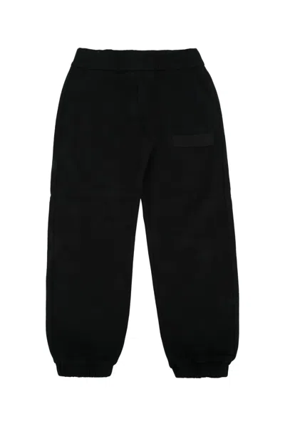 Moncler Jr Sweat Bottoms In Black