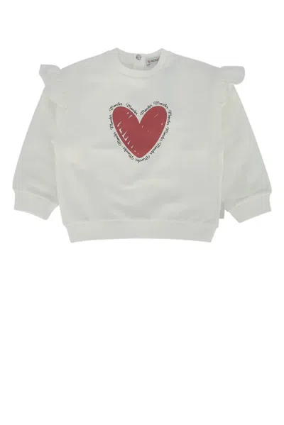 Moncler Jr Sweatshirt In Gray