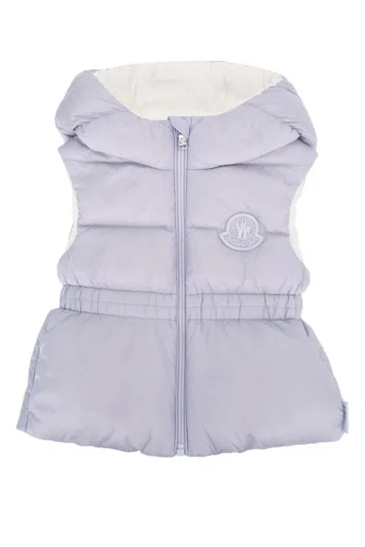 Moncler Jr Una Vest In Ice