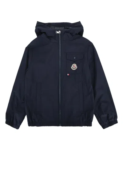 Moncler Jr Xavian Jacket In Blue