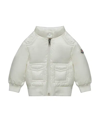 Moncler Jucar Down Bomber Jacket In White
