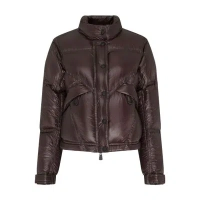 Moncler Julier Down Jacket In Brown