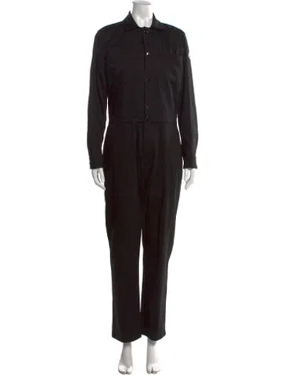 Pre-owned Moncler Jumpsuit In Black