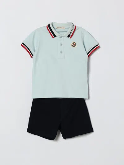 Moncler Babies' Jumpsuit  Kids Color Blue