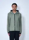 Moncler Junichi Logo Print Windbreaker Jacket In Green