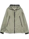 Moncler Junichi Zip-up Windbreaker Jacket In Green