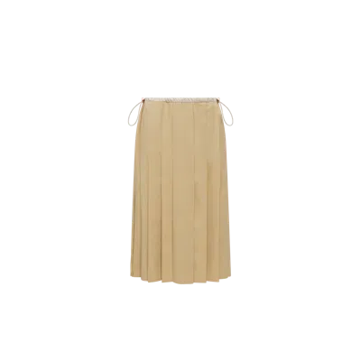 Moncler Jupe Midi Plissée