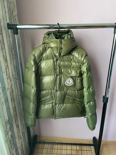 Pre-owned Moncler K2 Jacket In Green
