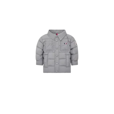 Moncler Kids' Kaelen Down Jacket, Boys, Gray, Size: 3y