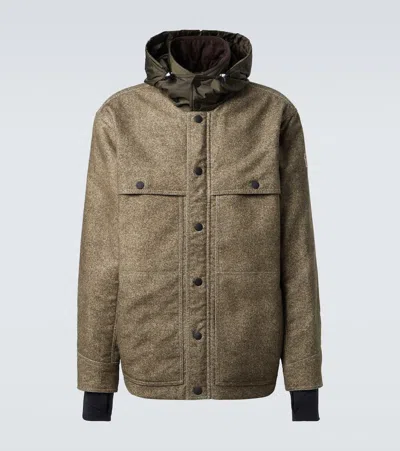 Moncler Daunenjacke Kalinzu Aus Baumwolle In Green