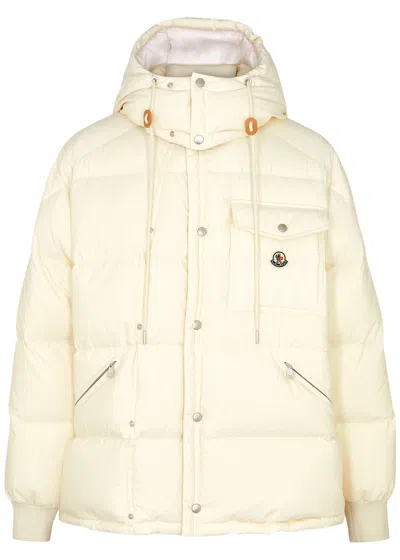 Moncler Karakorum 1954 Quilted Cotton Jacket In Cream