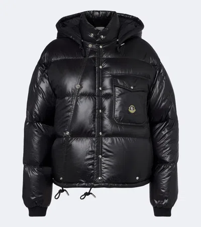 Moncler Karakorum Quilted Shell Down Jacket In Black