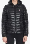 Moncler Black Bady Short Down Jacket In Black