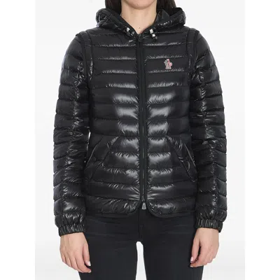 Moncler Grenoble Polyamide Down Jacket In Black
