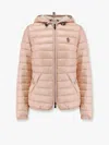 Moncler Karura 2-in-1 Hooded Short Down Jacket In Pink