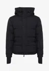 Moncler Grenoble Kasanka Hooded Down Ski Jacket Clothing In Black