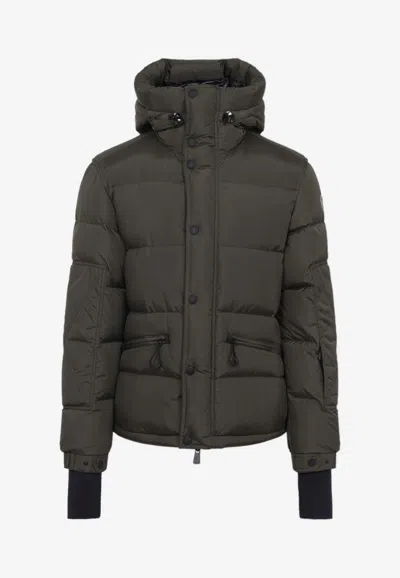 Moncler Green Kasanka Jacket In Black