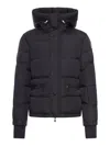 Moncler Grenoble Kasanka Hooded Down Ski Jacket Clothing In Black