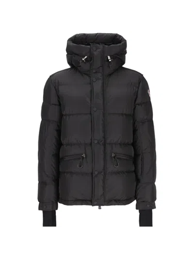 Moncler Kasanka Padded Ski Jacket In Black
