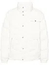 Moncler Kaver Corduroy Padded Jacket In Neutrals
