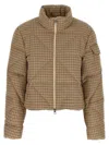 Moncler 'keros' Down Jacket In Brown
