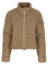 Moncler Keros Down Jacket In Brown