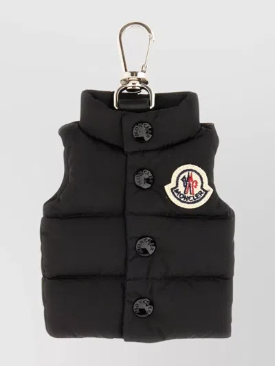 MONCLER KEYCHAIN SHAPED LIKE A PUFFER VEST