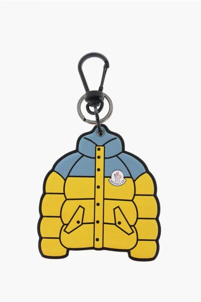Moncler Keyring With Leather Pendant