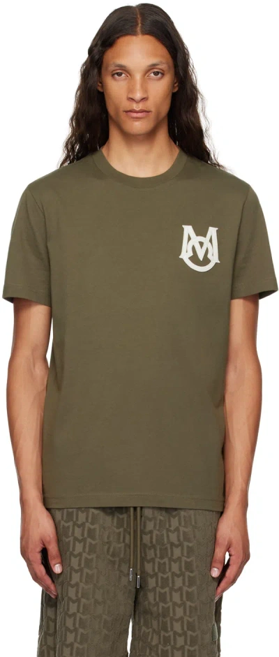 Moncler Logo Cotton Jersey T-shirt In Kalamata