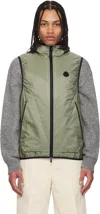 Moncler Gilet Moretan À Capuche In 82g