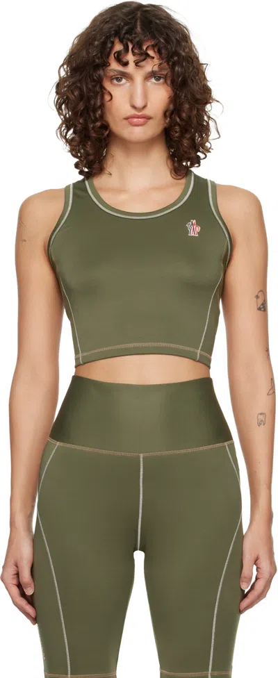 Moncler Khaki Polartec Sport Top