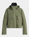 Moncler Kibira Jacket With Snap-off Hood