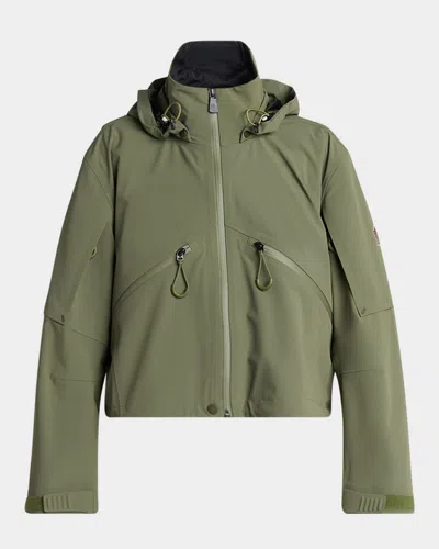 Moncler Kibira Jacket With Snap-off Hood