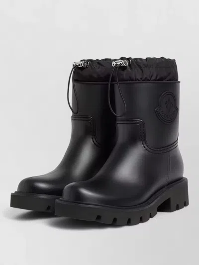 Moncler Kickstream Ankle Rain Boots Lug Sole In Multi